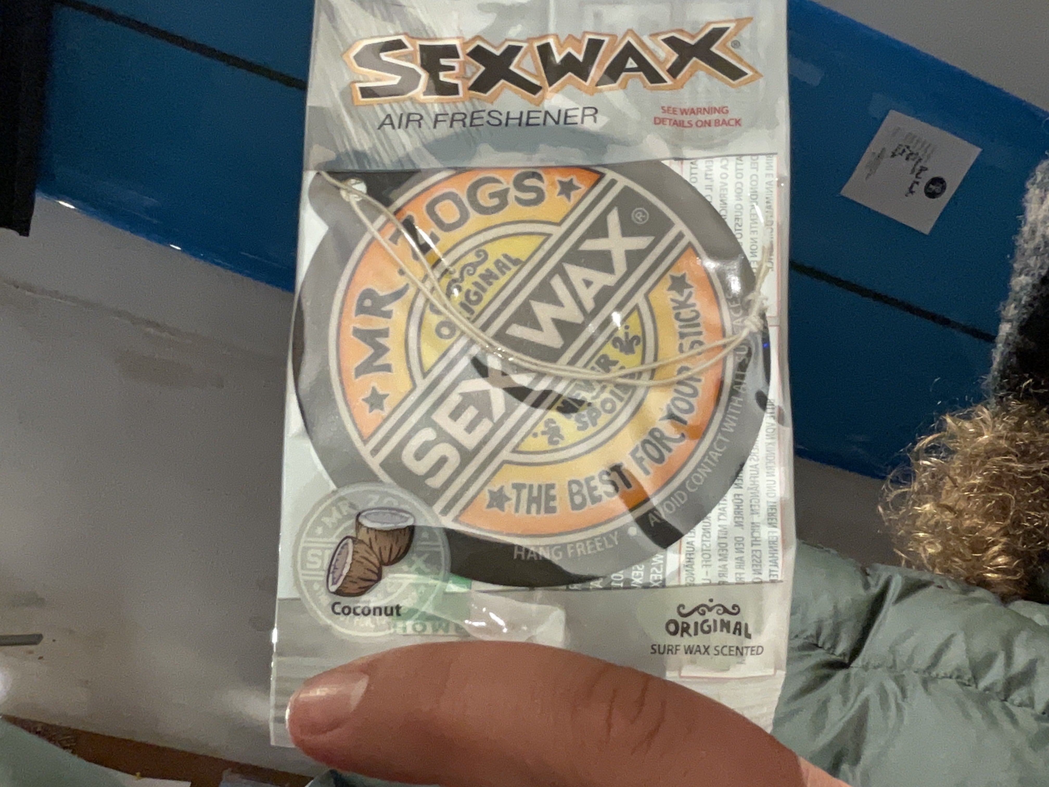 Mr Zogs Sex Wax Air Freshener
