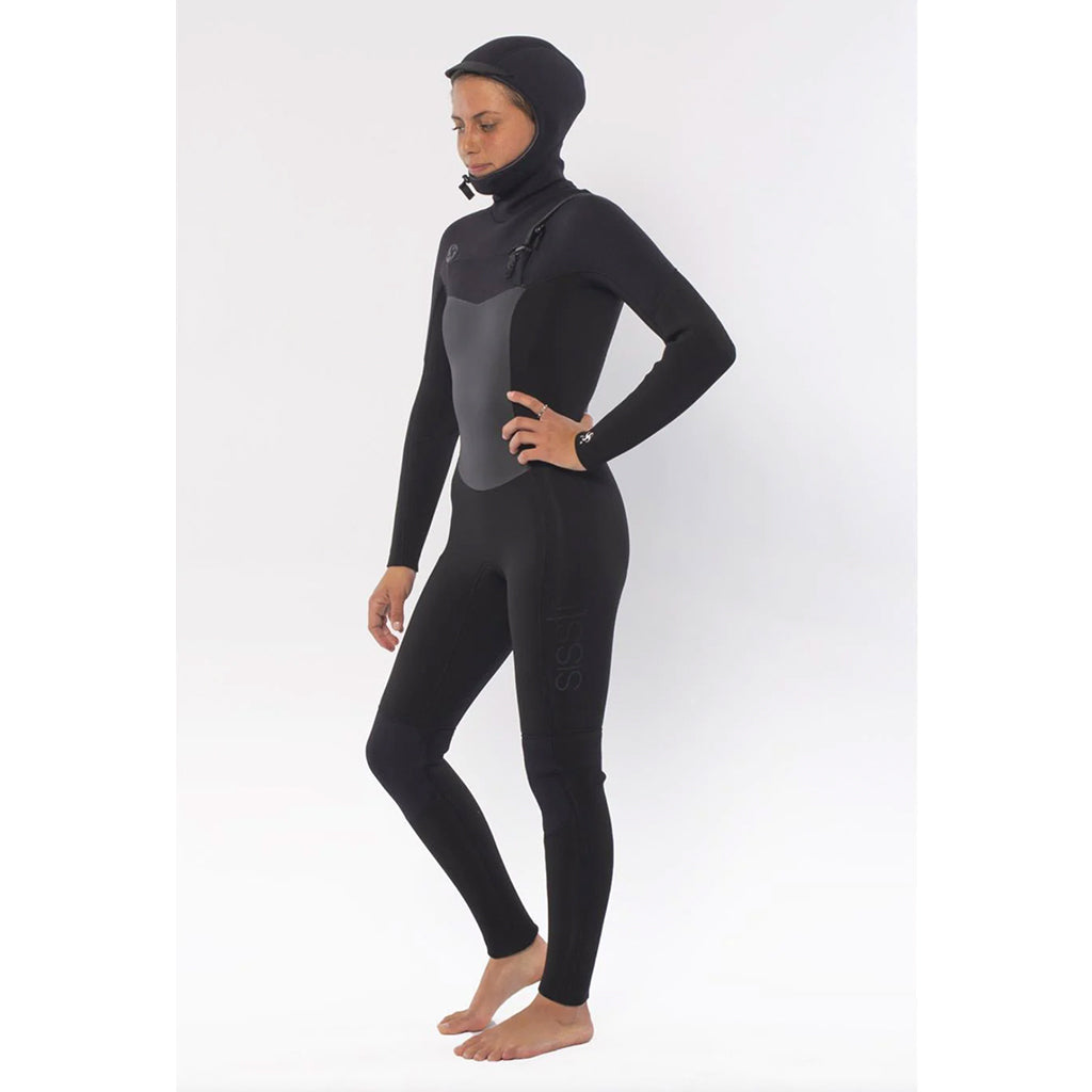 Sisstr 7 seas Women Hooded wetsuit 5/4mm