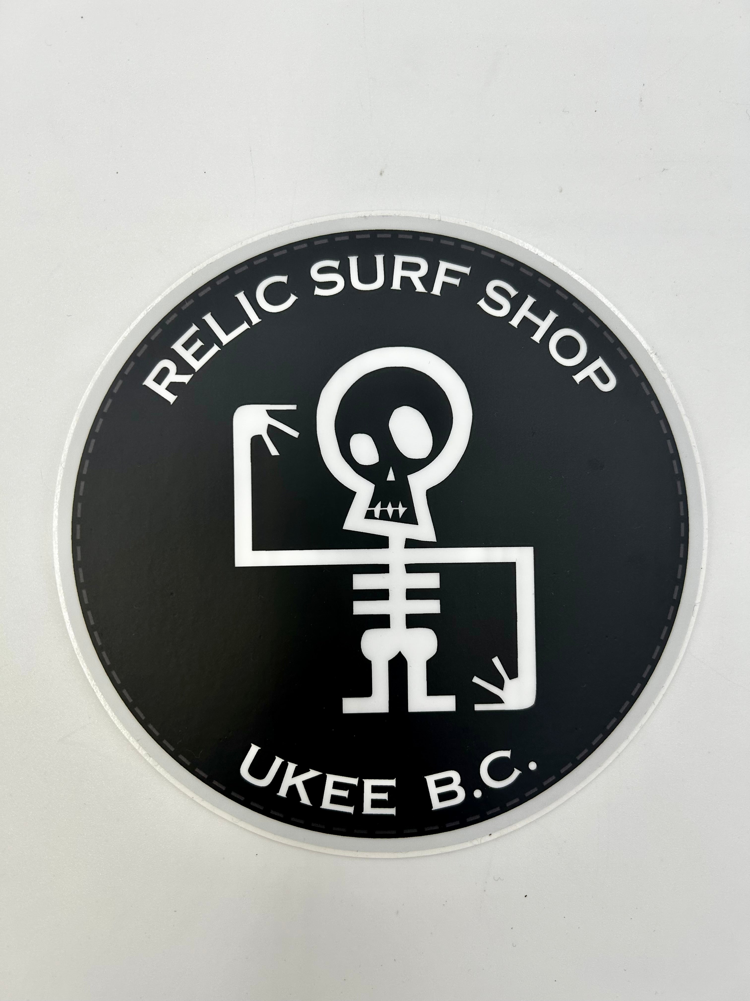 Relic Skele Circle Sticker