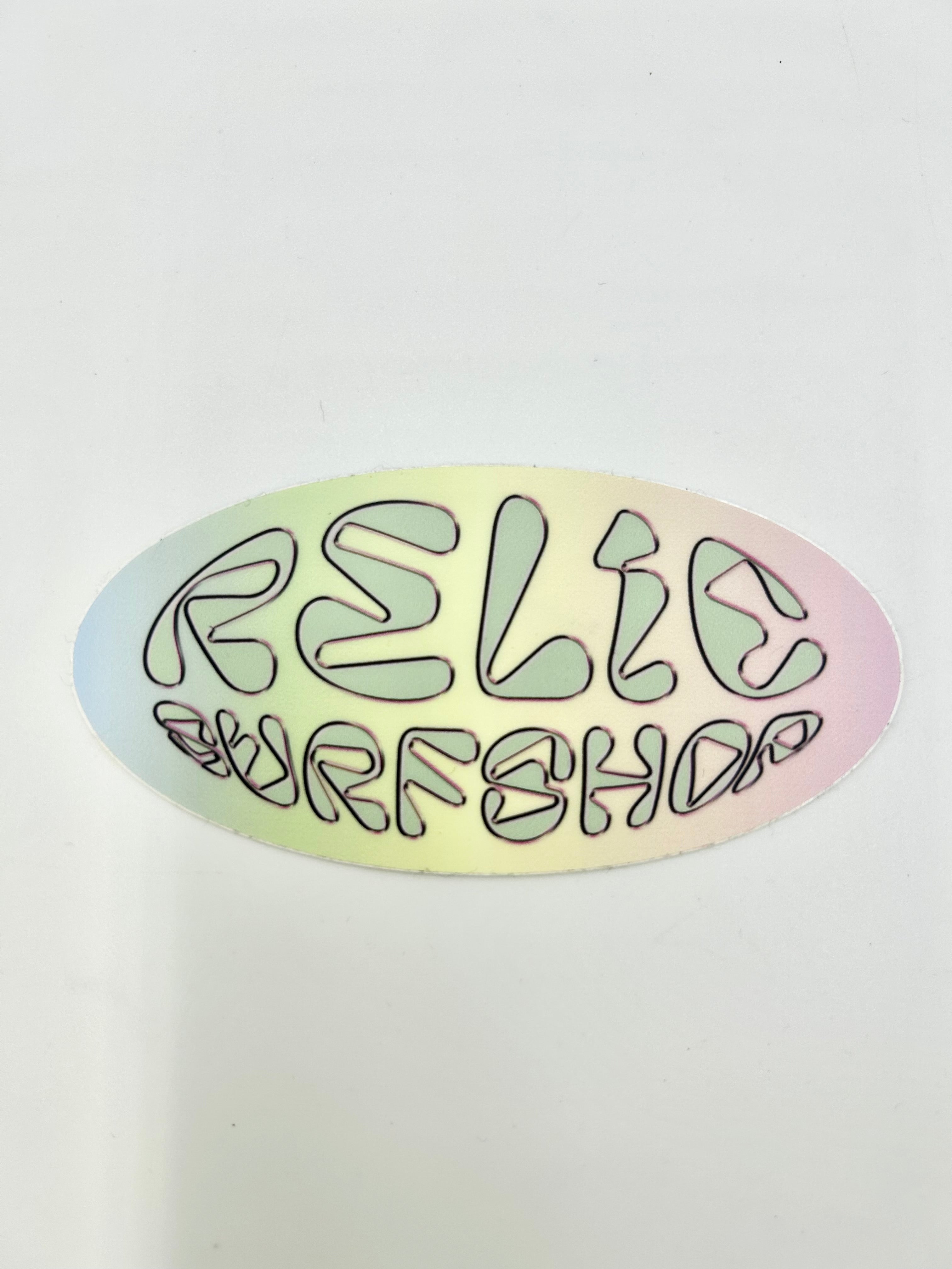 Relic Oval Sticker