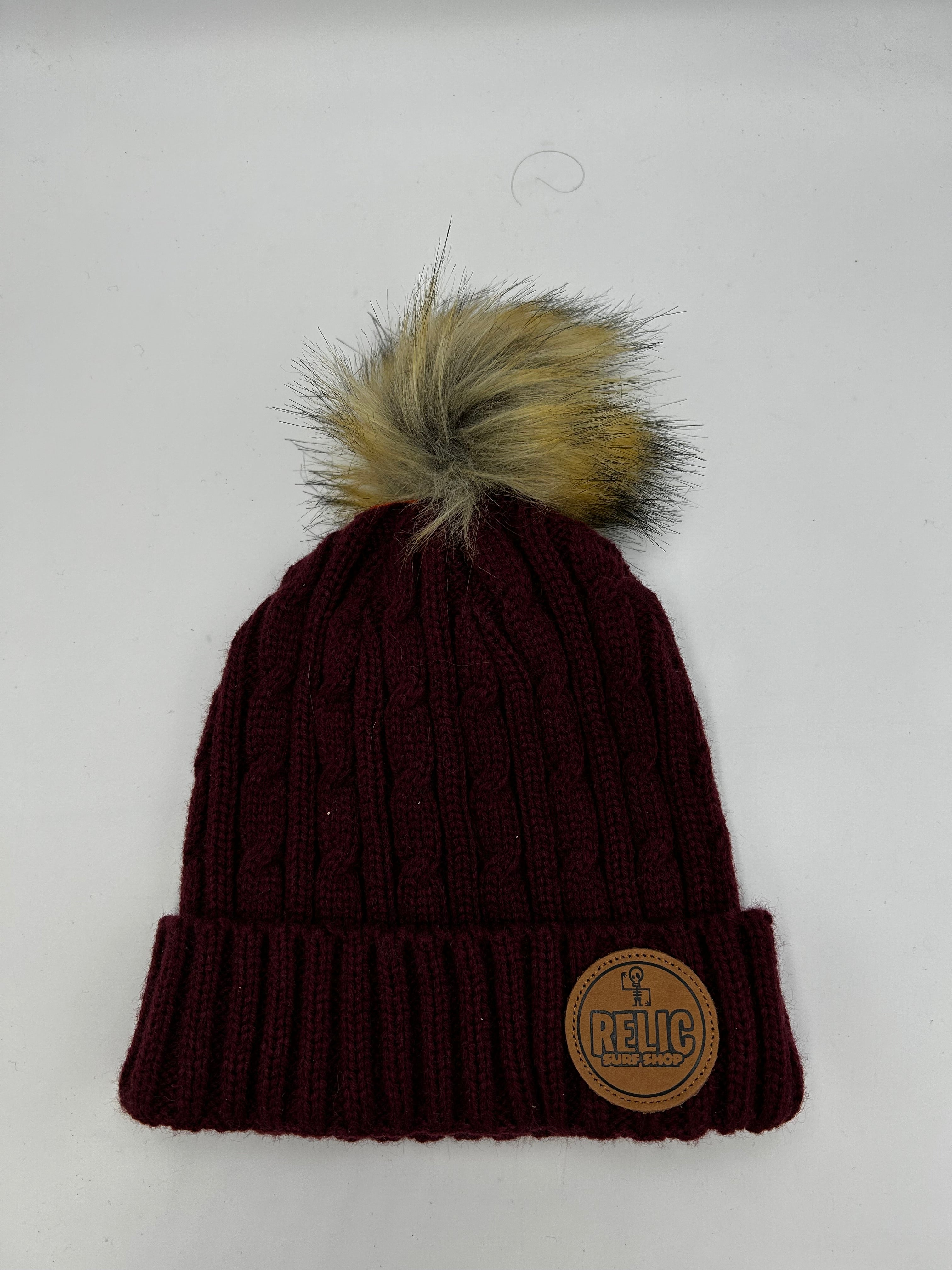 Relic Skele Toque with Pom pom