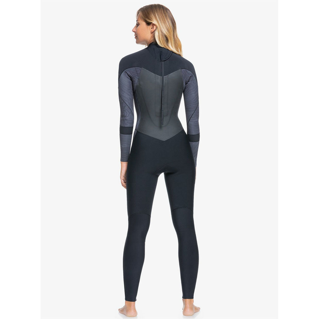 Roxy Synchro Back zip Non-hooded Womens Wetsuit 4/3mm