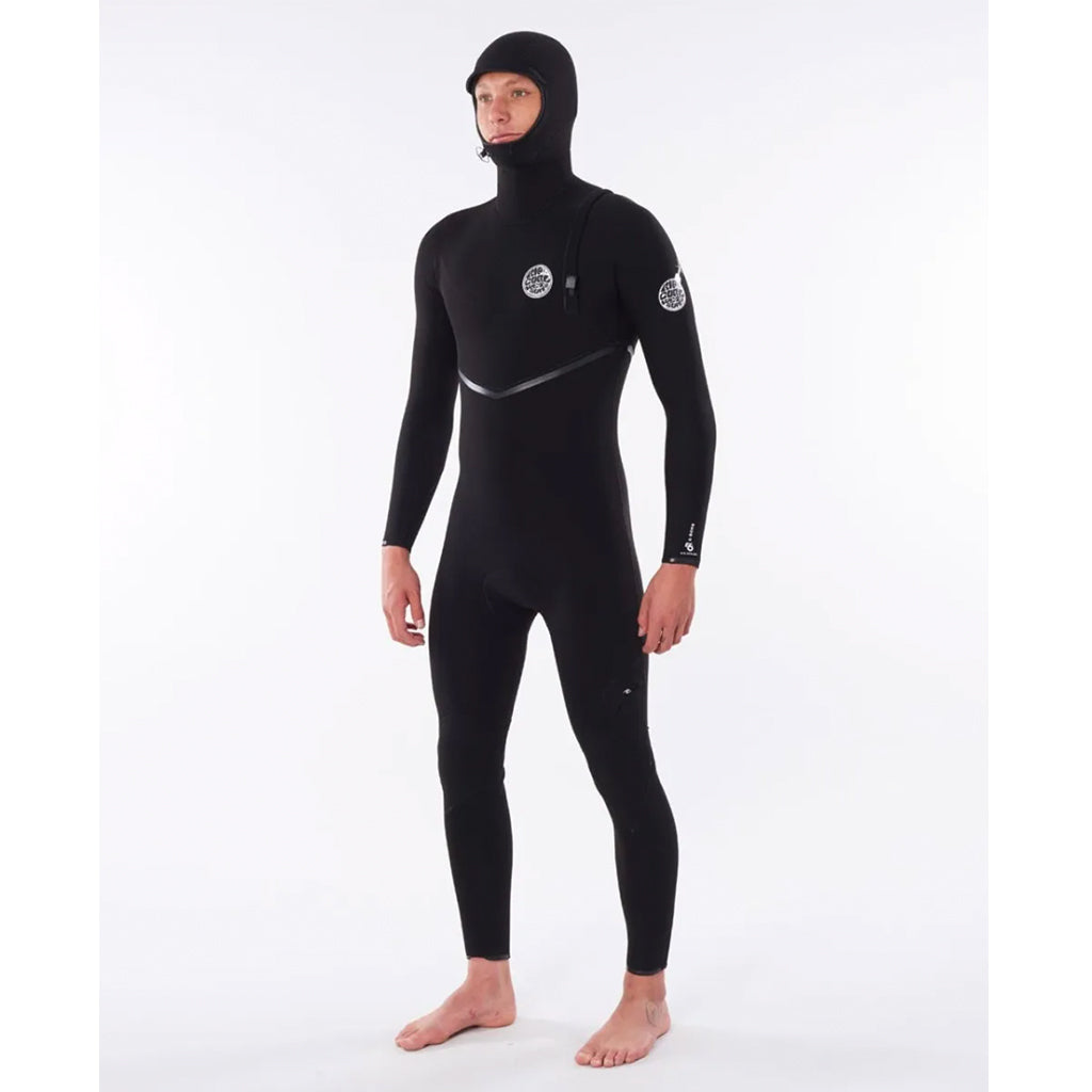 Ripcurl E-Bomb Men Zip Free Hooded Wetsuit 4/3mm