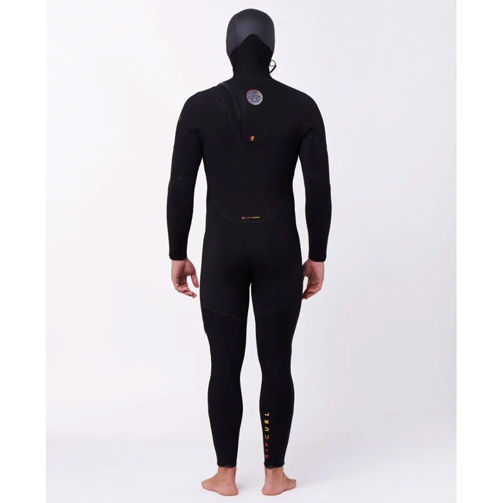Ripcurl Flashbomb Heatseeker Zip Free Hooded Men Wetsuit 5/4mm