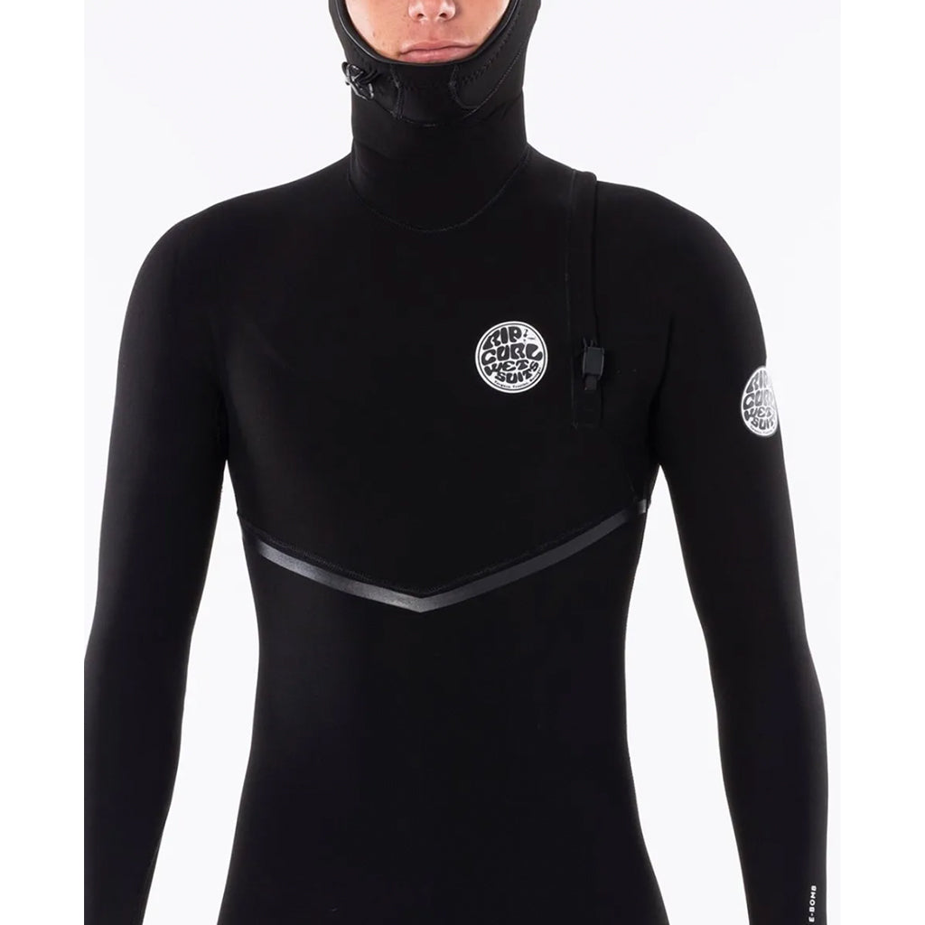 Ripcurl E-Bomb Men Zip Free Hooded Wetsuit 4/3mm