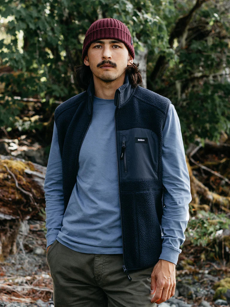 Finisterre Mens Bolster Fleece Vest
