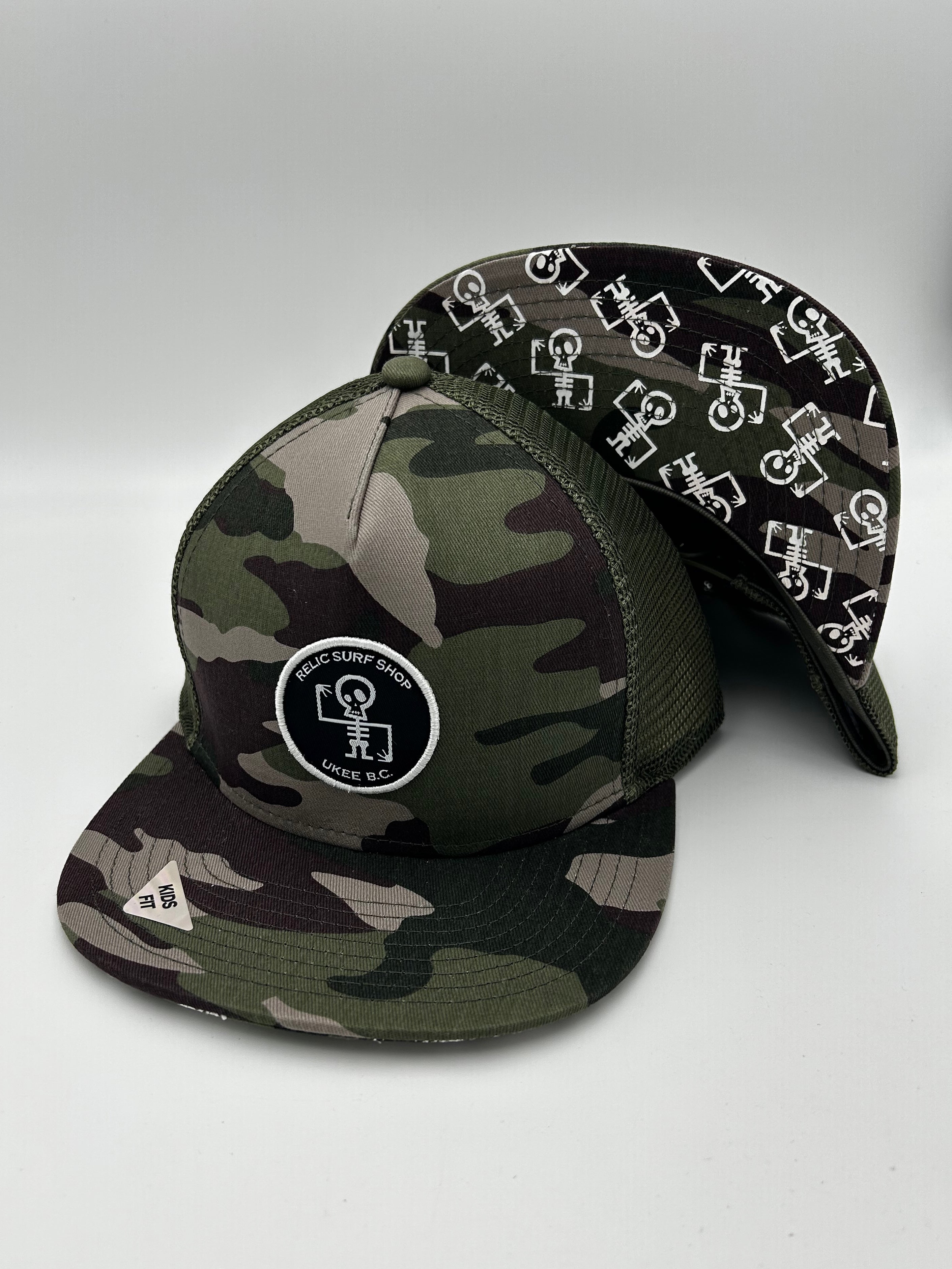 Relic Skele Patch Youth Trucker Cap