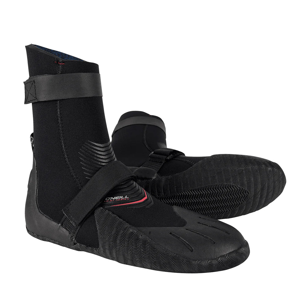 O'Neill Heat Round Toe Surf Booties - 5mm