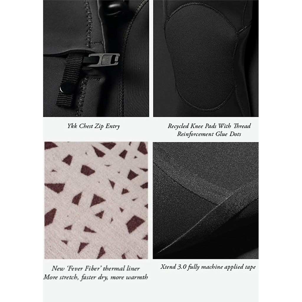 Vissla 7 Seas Chest Zip Wetsuit 4/3mm