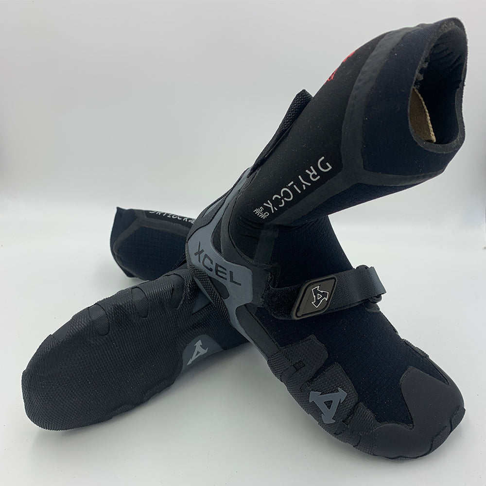 Xcel Drylock Round Toe Surf Booties - 7mm