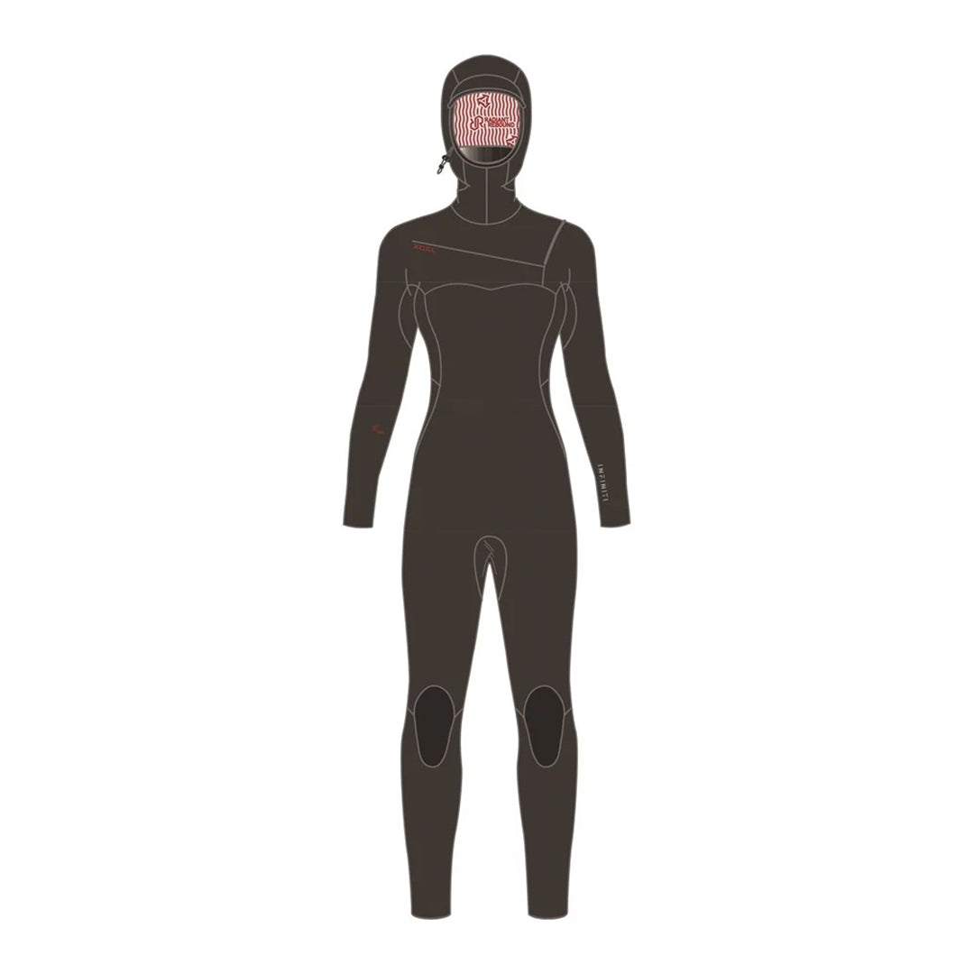 Xcel Infiniti Womens 6/5 Hooded Wetsuit