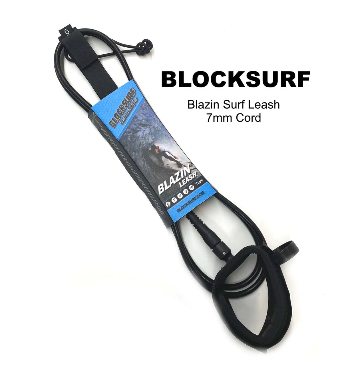 Block Surf 10ft Blazin Ankle Leash