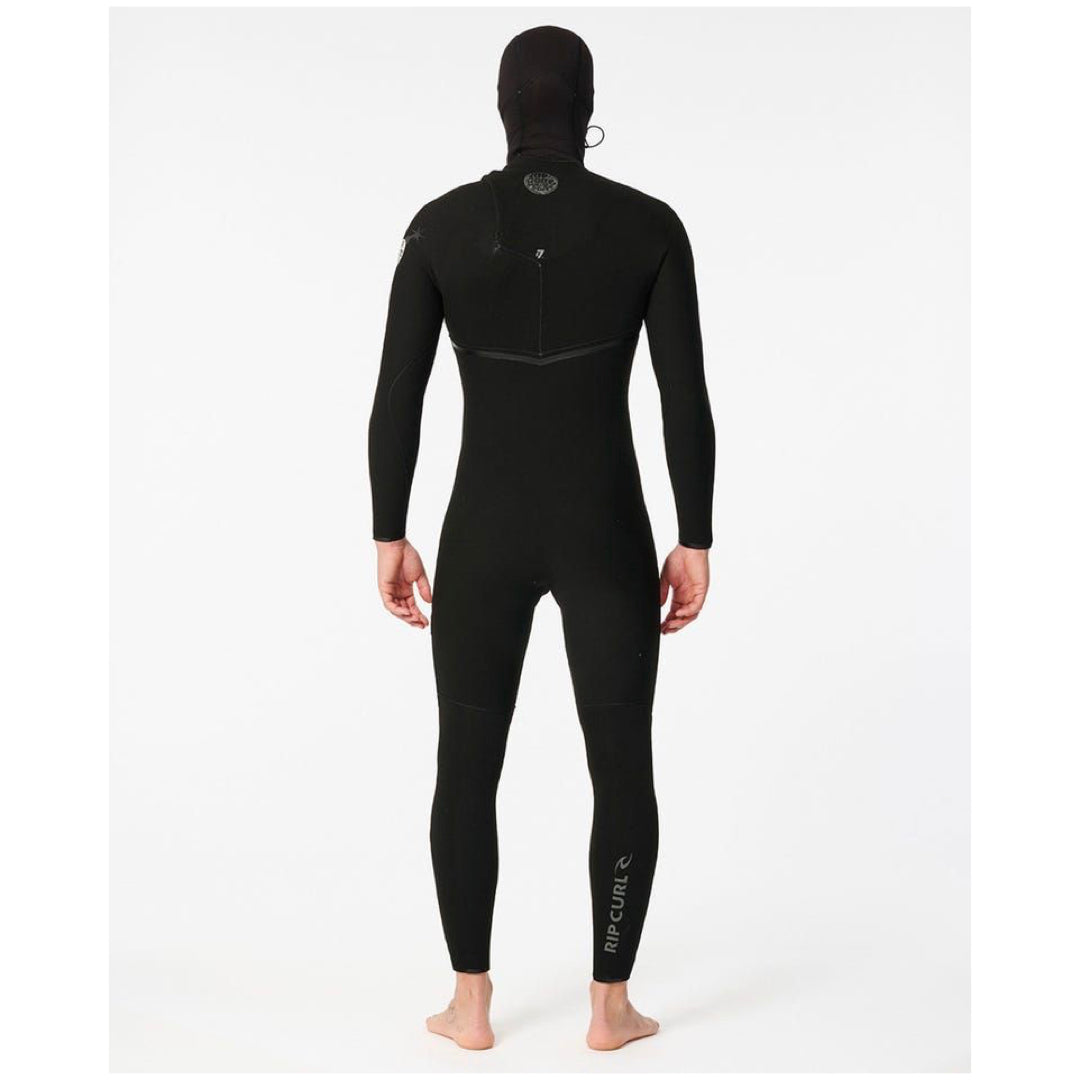 Ripcurl E-Bomb E7 Men Zip Free Hooded Wetsuit 5/4mm