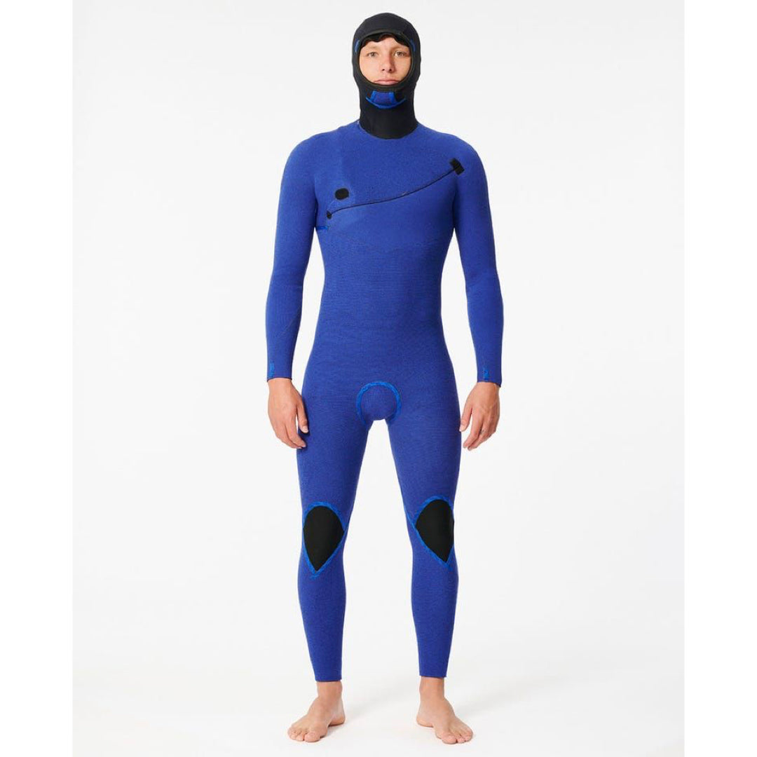 Ripcurl E-Bomb E7 Men Zip Free Hooded Wetsuit 5/4mm