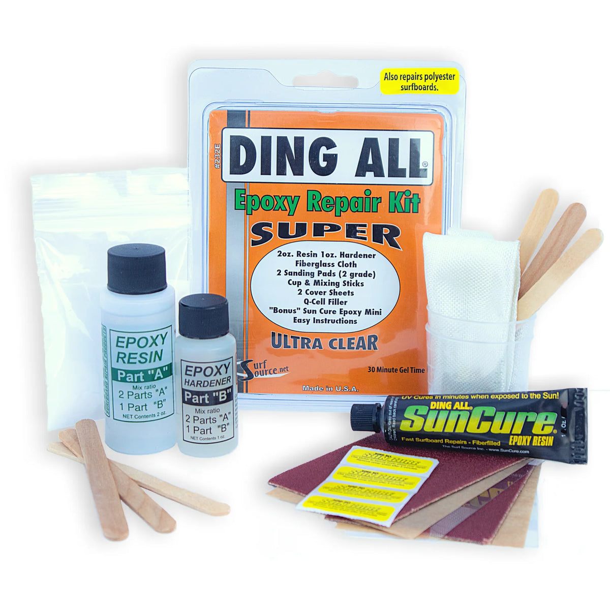 Ding All Epoxy Repair Kit